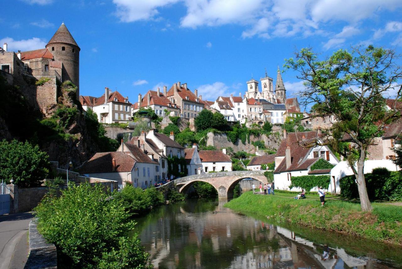 Hotel Du Commerce Semur-en-Auxois Eksteriør billede